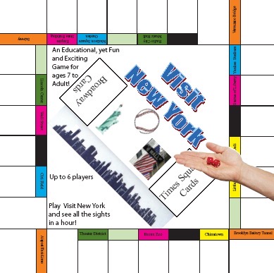 Visit New York Boardgame